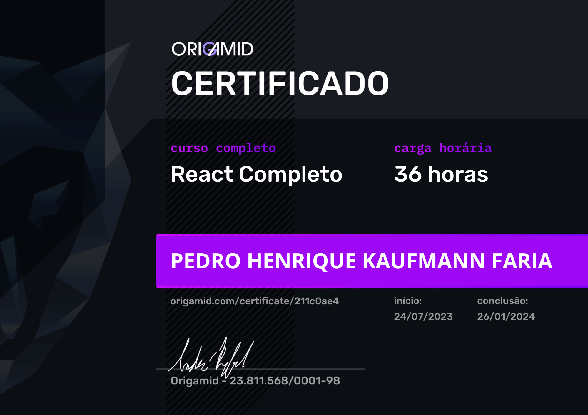 React Certification